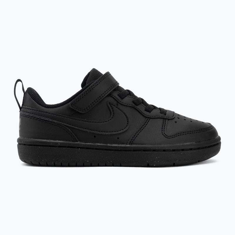 Detské topánky Nike Court Borough Low Recraft black/black/black 2