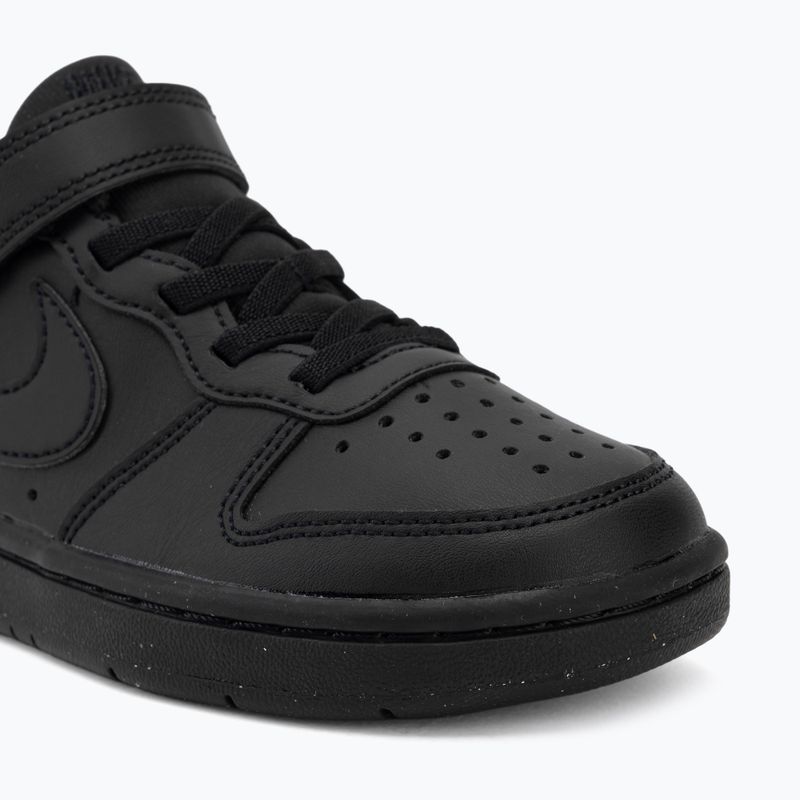 Detské topánky Nike Court Borough Low Recraft black/black/black 7