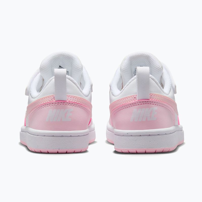 Detské topánky Nike Court Borough Low Recraft white/pink foam 4
