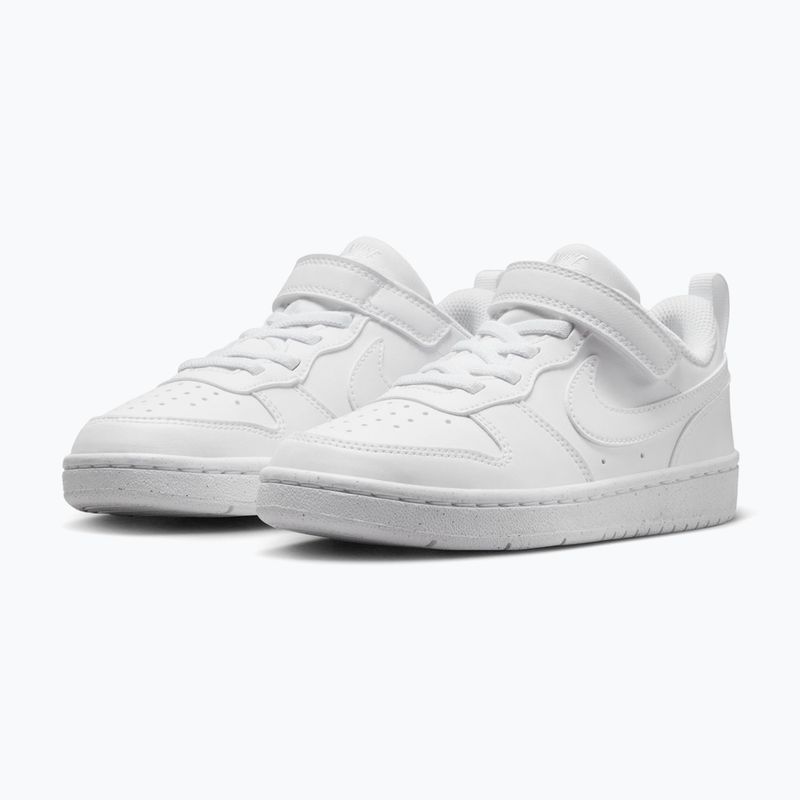 Detské topánky Nike Court Borough Low Recraft white/white/white 3