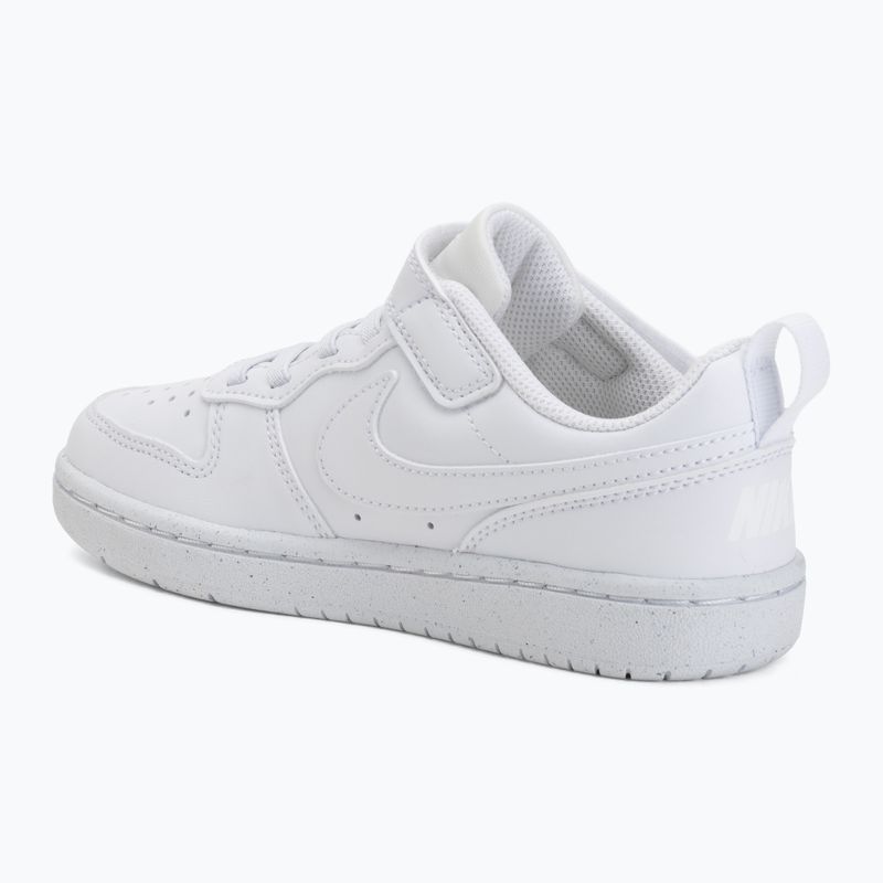 Detské topánky Nike Court Borough Low Recraft white/white/white 3