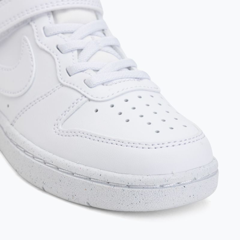 Detské topánky Nike Court Borough Low Recraft white/white/white 7