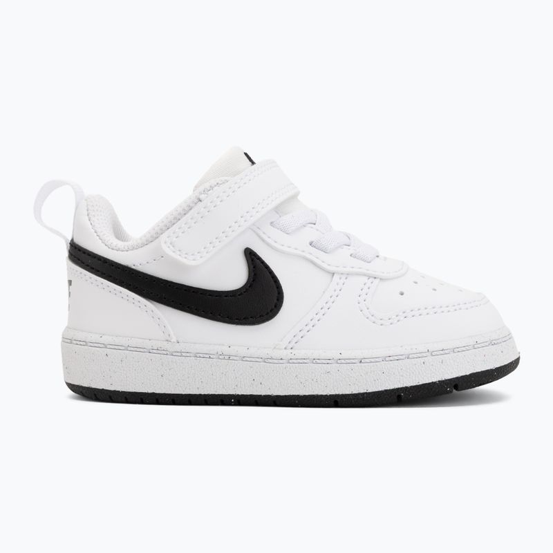 Detské topánky Nike Court Borough Low Recraft white/black 2