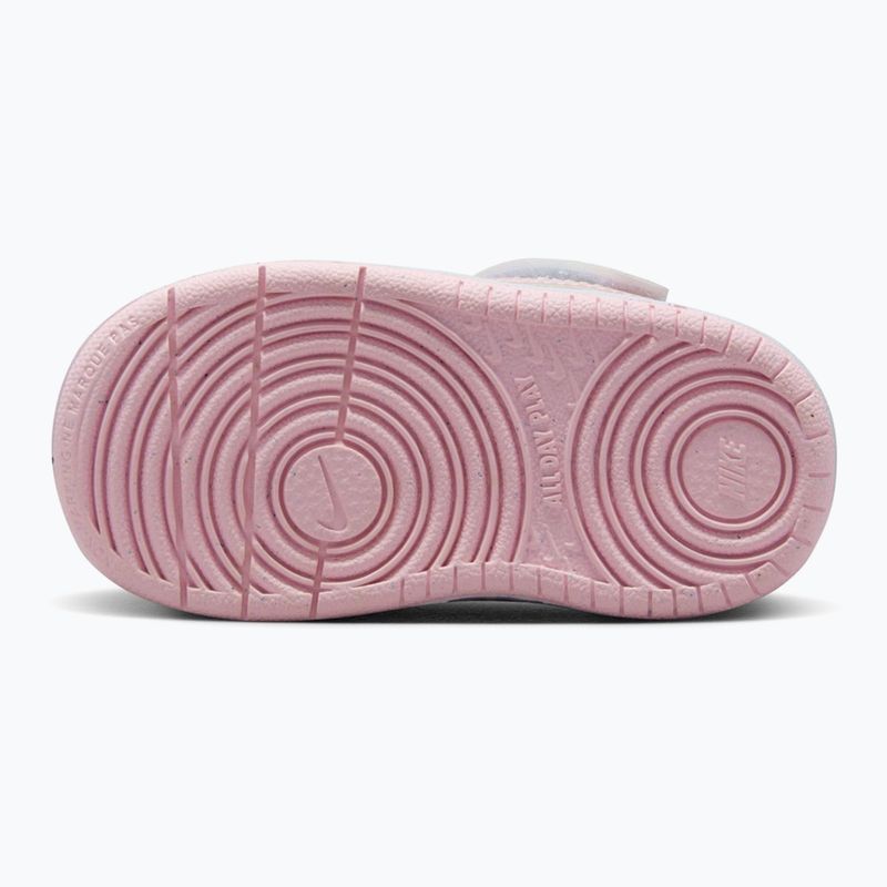 Detské topánky Nike Court Borough Low Recraft white/pink foam 3