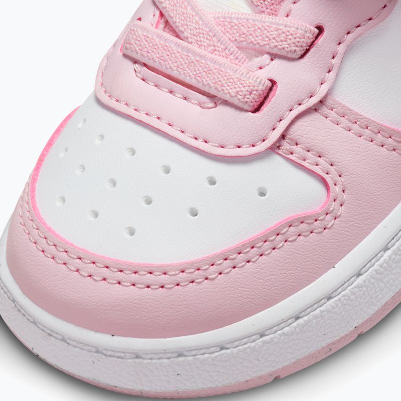 Detské topánky Nike Court Borough Low Recraft white/pink foam 5