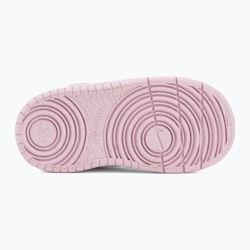 Detské topánky Nike Court Borough Low Recraft white/pink foam 4