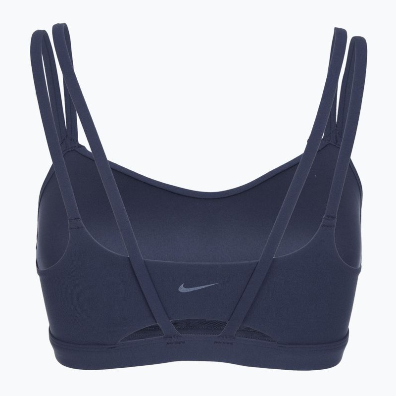 Športová podprsenka Nike Zenvy Strappy midnight navy/white 7