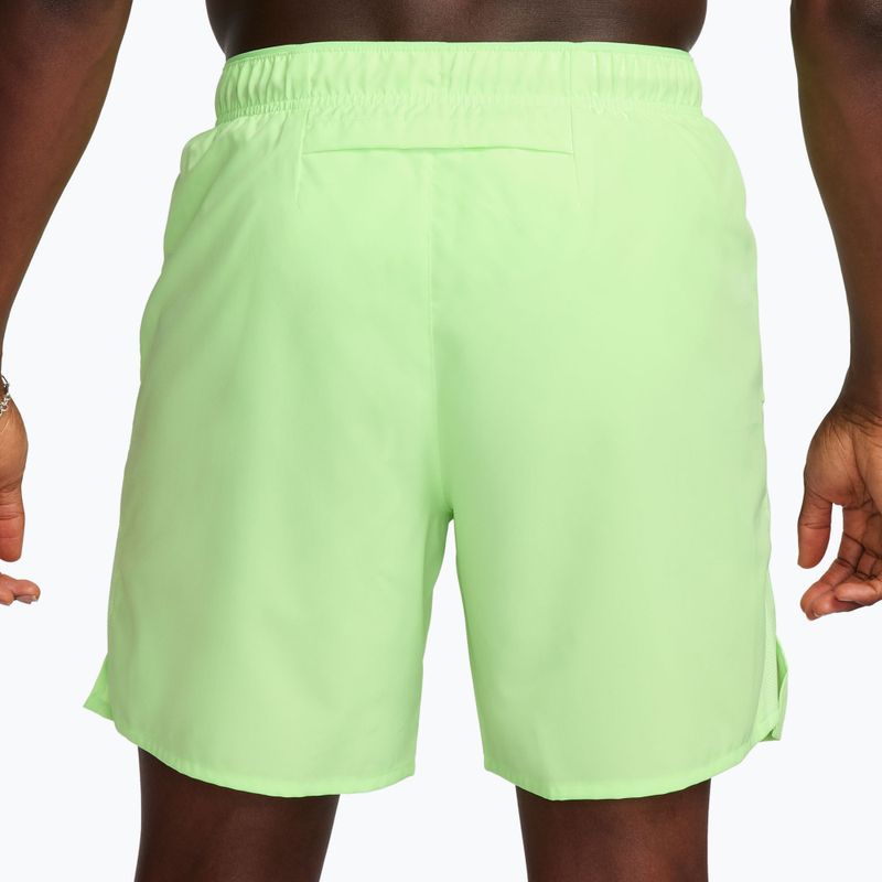 Pánske šortky Nike Dri-Fit Challenger 7" Brief-Lined lime blast/lime blast 3