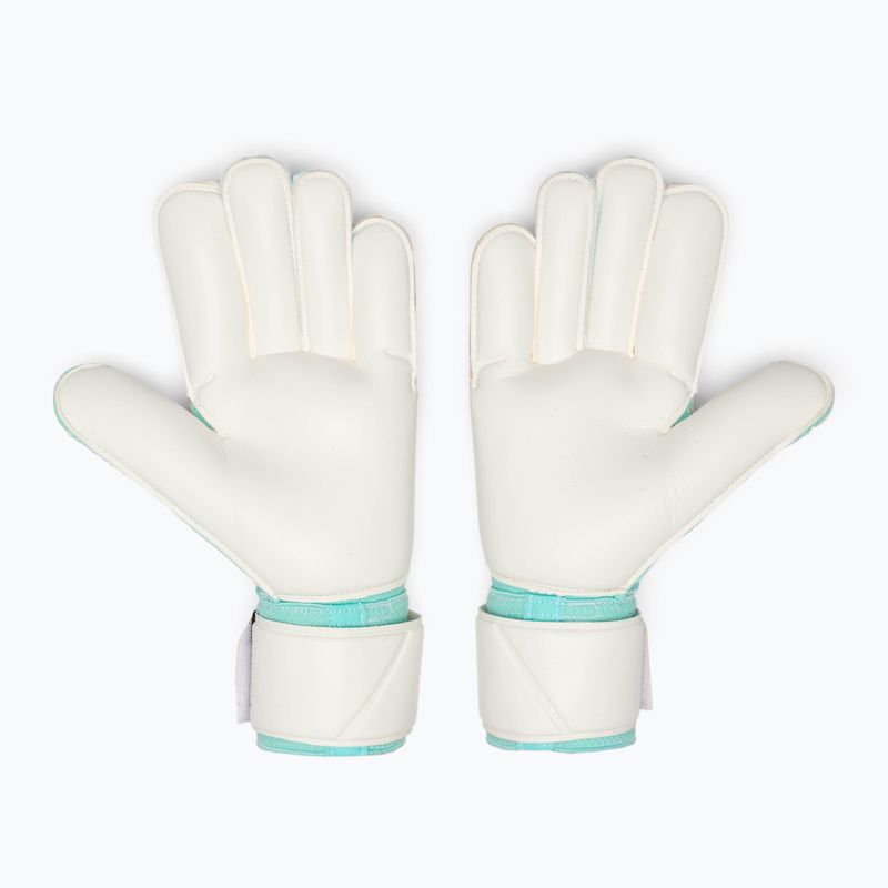 Brankárske rukavice Nike Grip 3 black/hyper turquoise/white 2