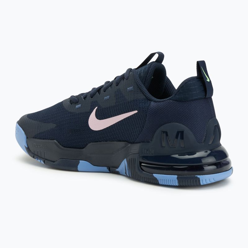 Pánske tréningové topánky Nike Air Max Alpha Trainer obsidian/lime blast/polar/pink foam 3