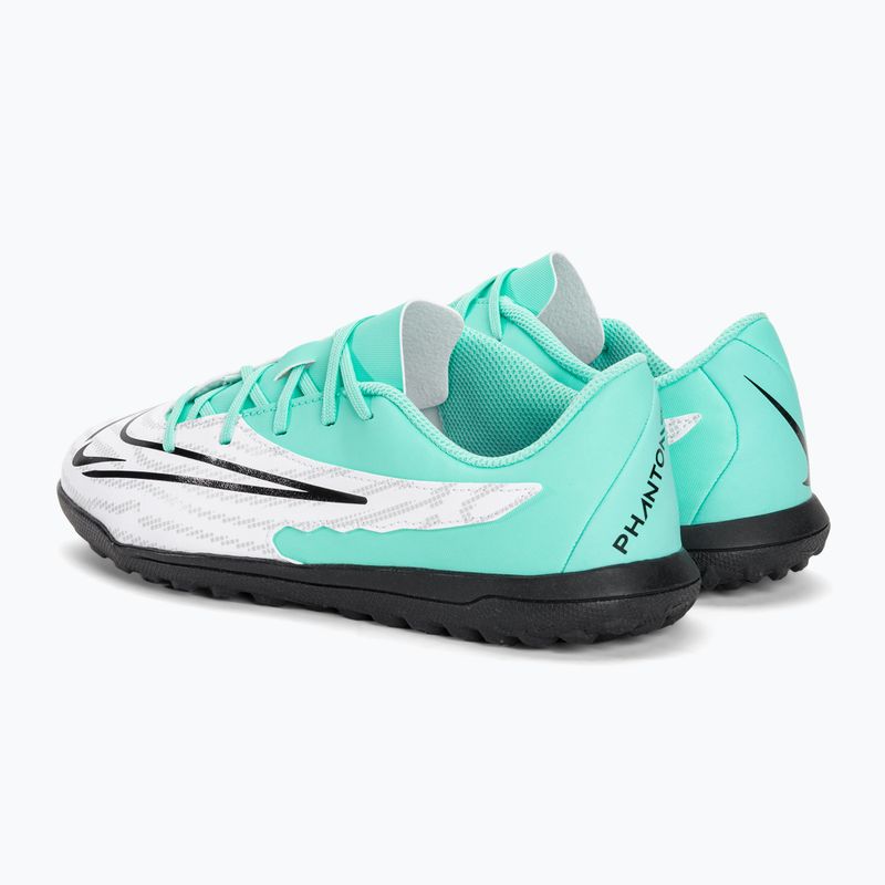 Detské kopačky Nike JR Phantom GX Club TF hyper turquoise/fuchsia dream/white/black 3