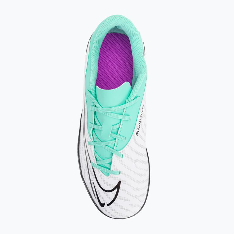 Detské kopačky Nike JR Phantom GX Club TF hyper turquoise/fuchsia dream/white/black 6