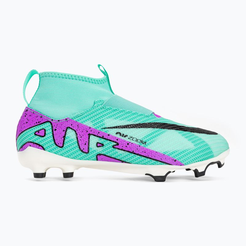 Detské kopačky Nike Jr Mercurial Superfly 9 Pro FG hyper turquoise/black/ white/fuchsia dream 2