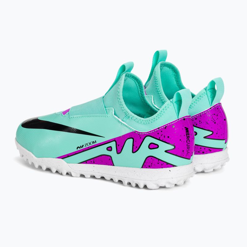 Detské kopačky Nike Jr Mercurial Vapor 15 Academy TF hyper turquoise/black/ white/fuchsia dream 3