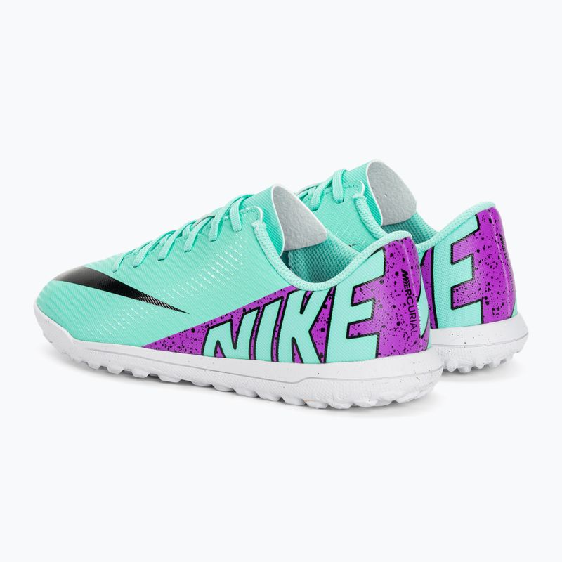 Detské kopačky Nike Jr Mercurial Vapor 15 Club TF hyper turquoise/black/ white/fuchsia dream 3