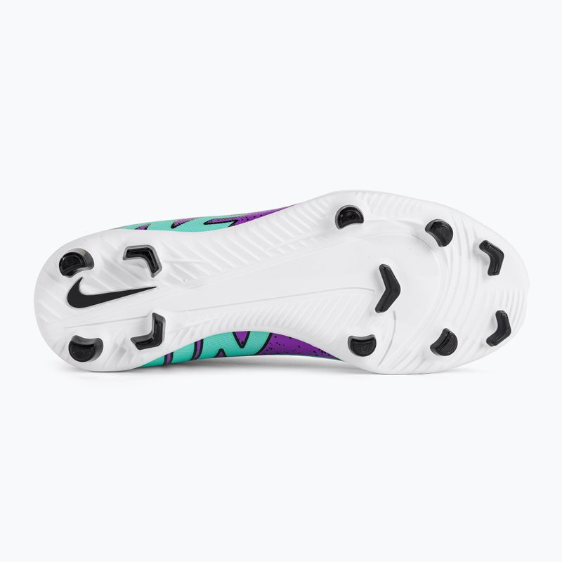 Detské kopačky Nike Jr Mercurial Superfly 9 Club FG/MG hyper turquoise/black/ white/fuchsia dream 5