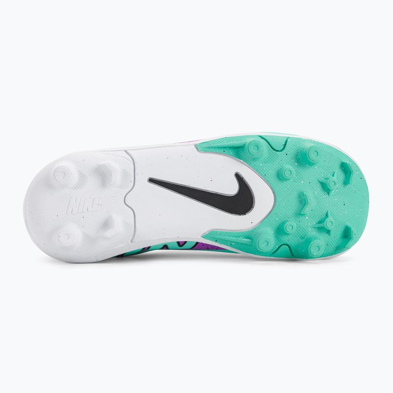 Detské kopačky Nike JR Mercurial Vapor 15 Club MG hyper turquoise/black/ white/fuchsia dream 5