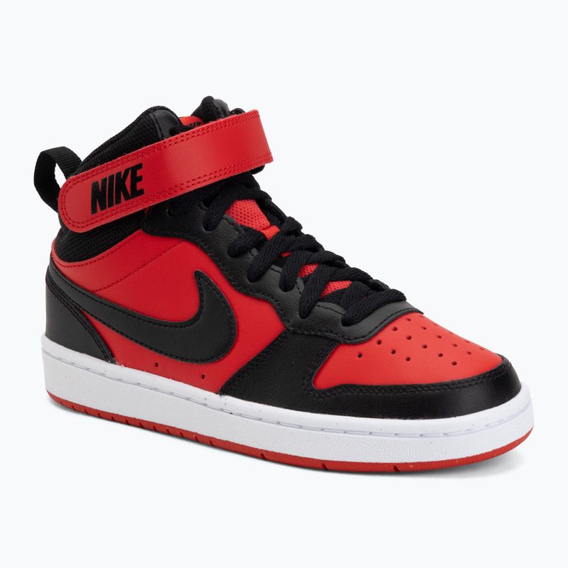 Topánky Nike Court Borough Mid 2 university red/white/black