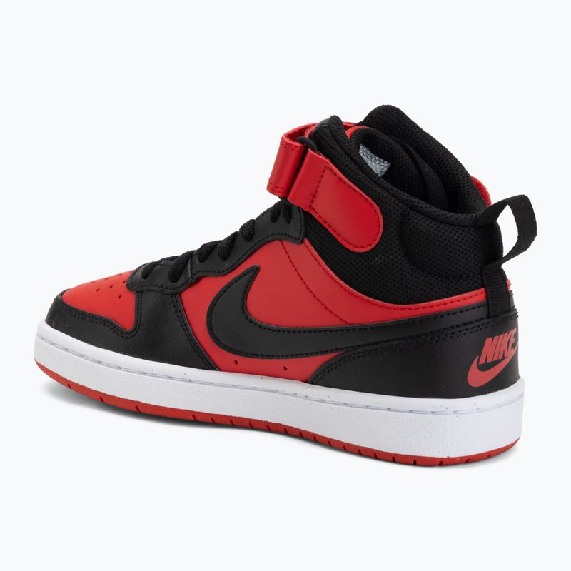 Topánky Nike Court Borough Mid 2 university red/white/black 3