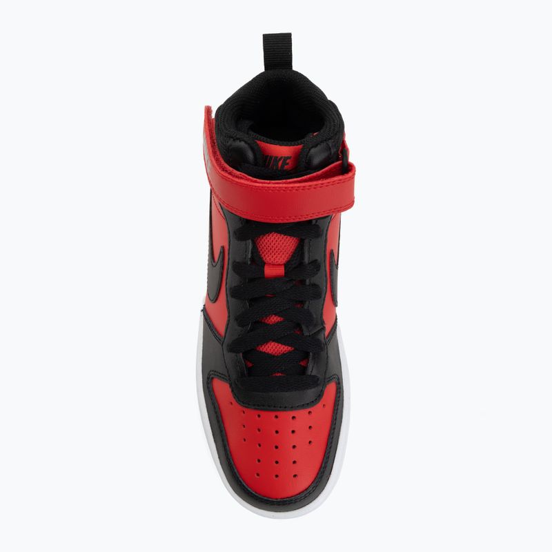 Topánky Nike Court Borough Mid 2 university red/white/black 5