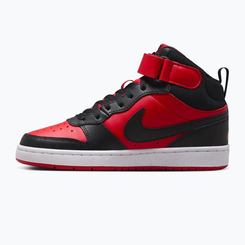 Topánky Nike Court Borough Mid 2 university red/white/black 2
