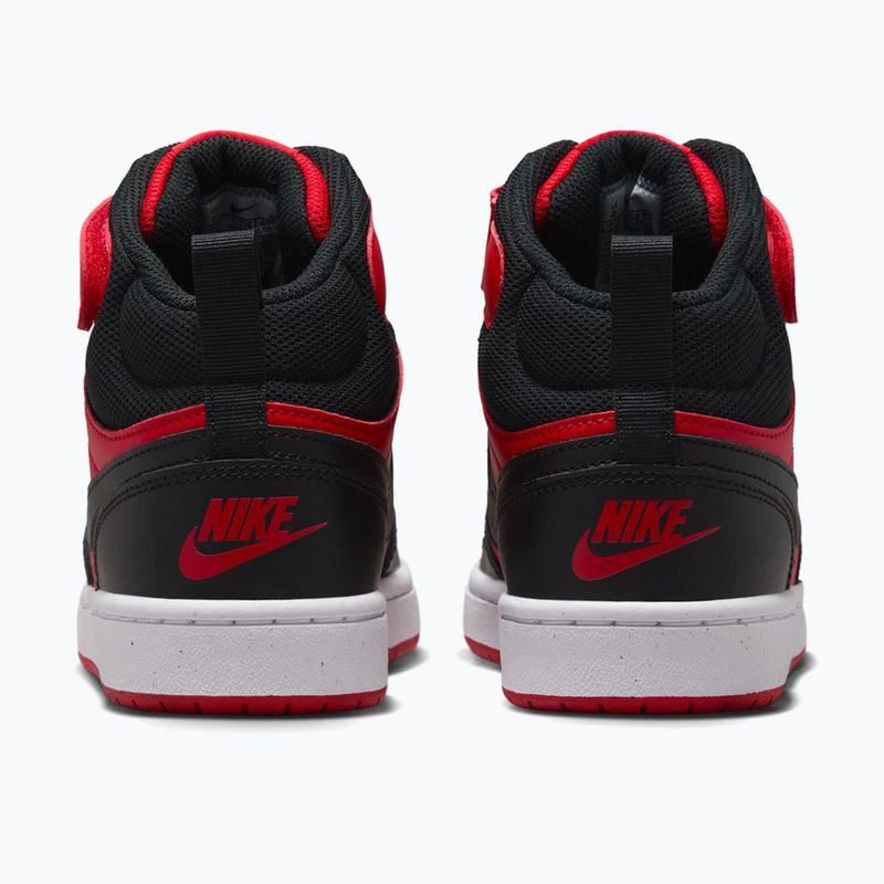 Detská obuv Nike Court Borough Mid 2 university red/white/black 4