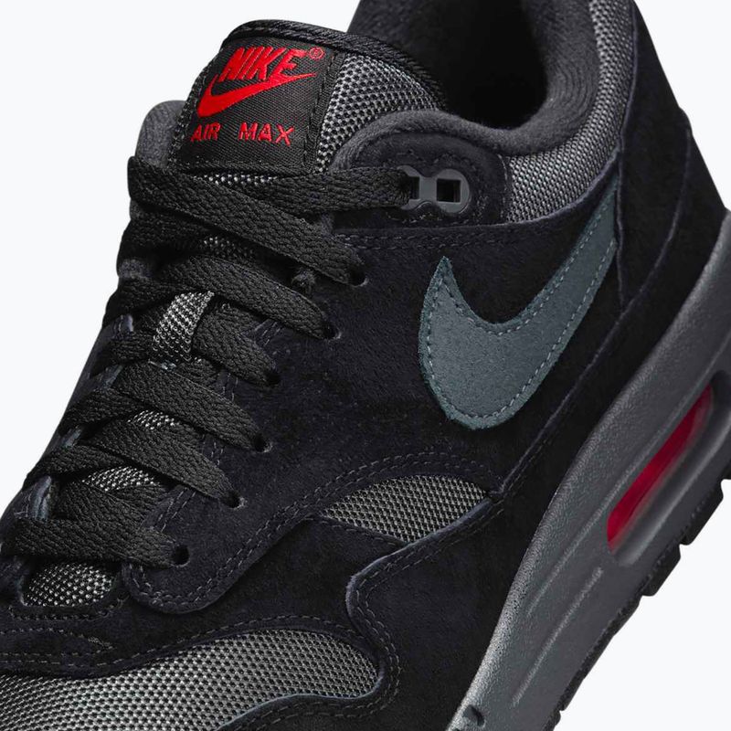 Pánske topánky Nike Air Max 1 black/university red/anthracite 8