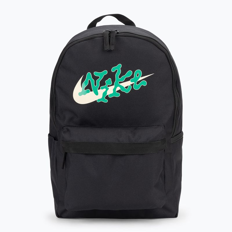 Batoh Nike Heritage 25 l black/stadium green