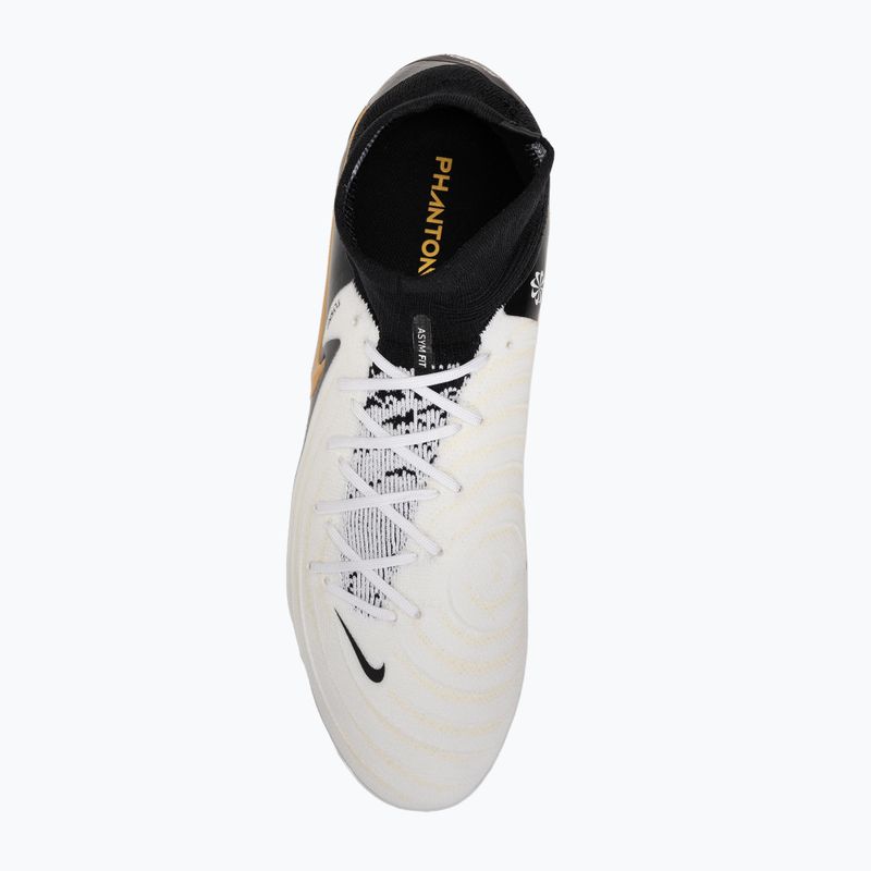 Pánske kopačky Nike Phantom Luna II Pro FG white/metallic gold coin/black 5