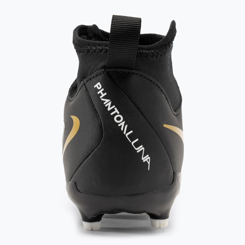 Kopačky Nike Phantom Luna II Academy FG/MG Junior white / metallic gold / black 6