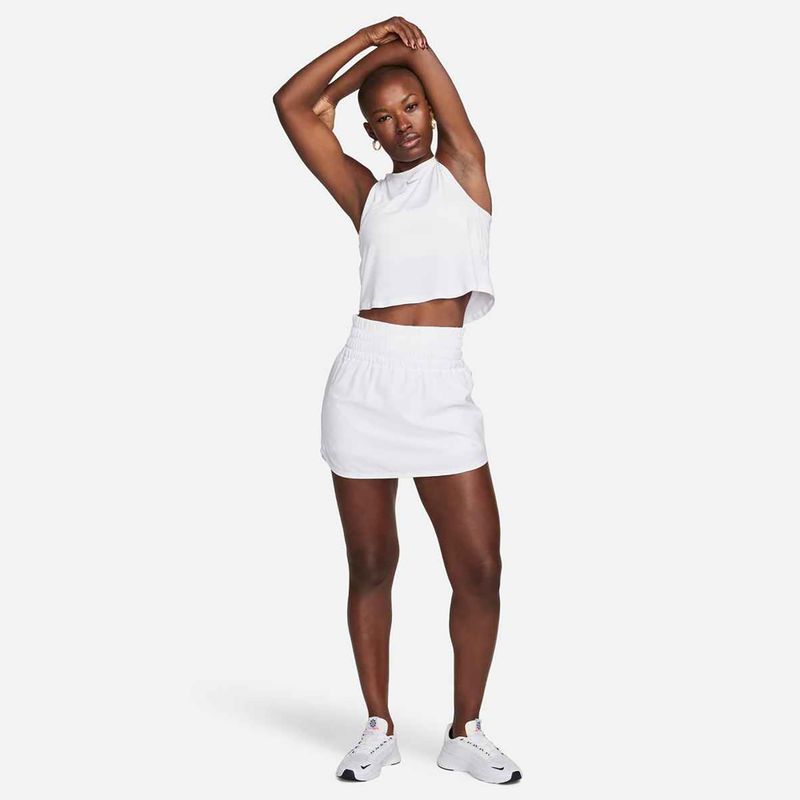 Dámske tréningové tričko Nike One Classic Dri-Fit Cropped Tank white 2