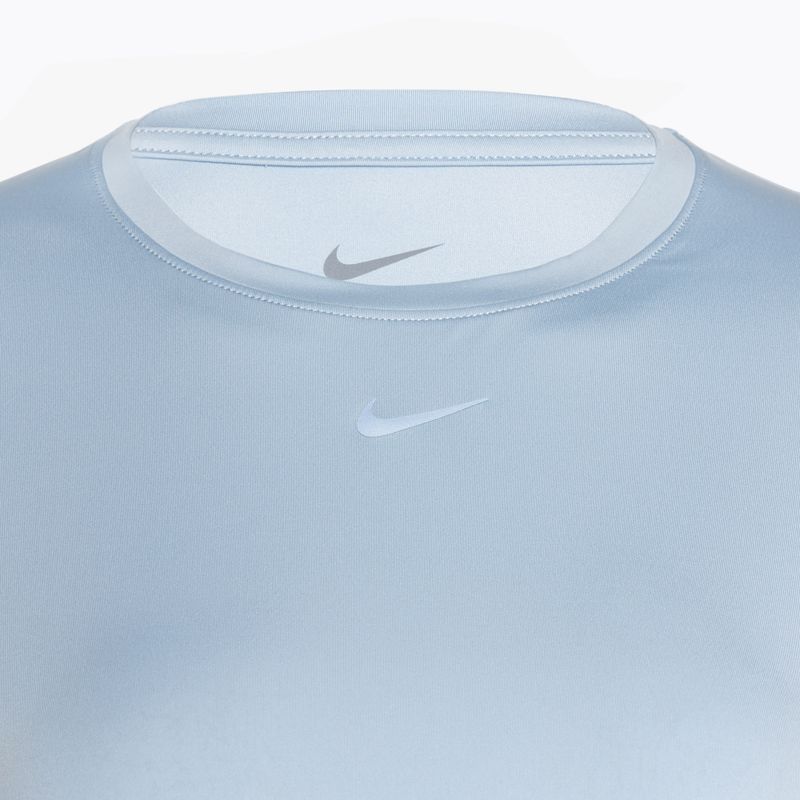 Dámske bežecké tričko Nike One Classic Dri-Fit light armory blue/black 3