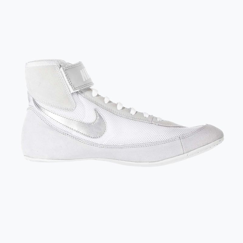 Detské zápasnícke topánky Nike Speedsweep VII white/metallic silver 8