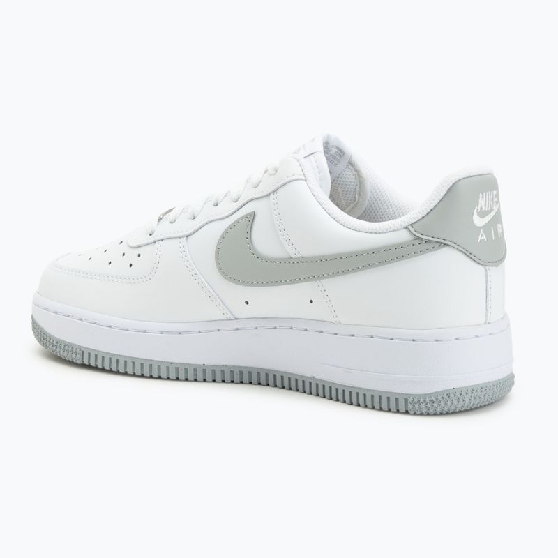 Pánske topánky Nike Air Force 1 '07 white/white/light smoke grey 3