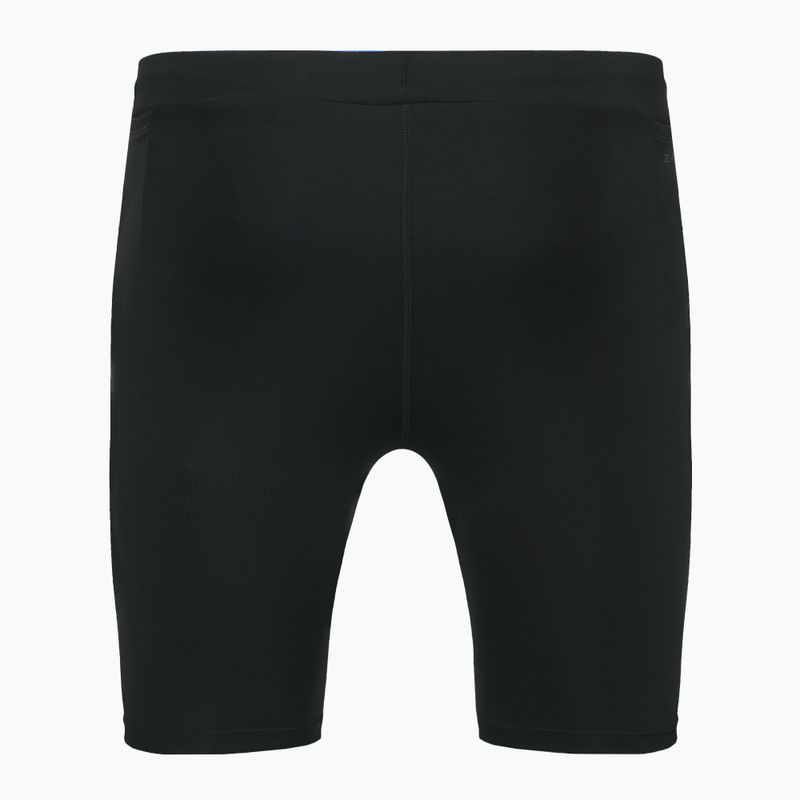 Pánske bežecké šortky Nike Fast Dri-Fit Brief Lined 1/2 Tight black/black 2