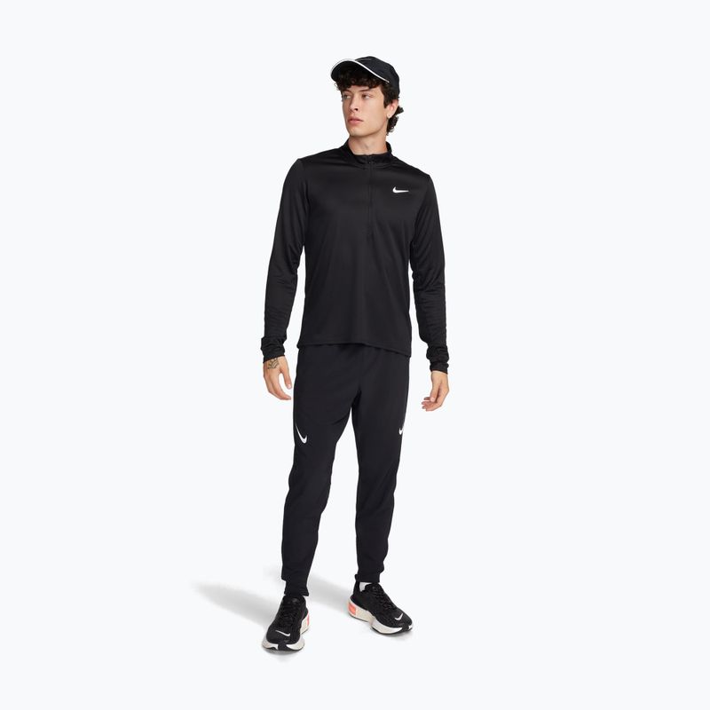 Pánske bežecké nohavice Nike AeroSwift Dri-Fit ADV black/summit white 2