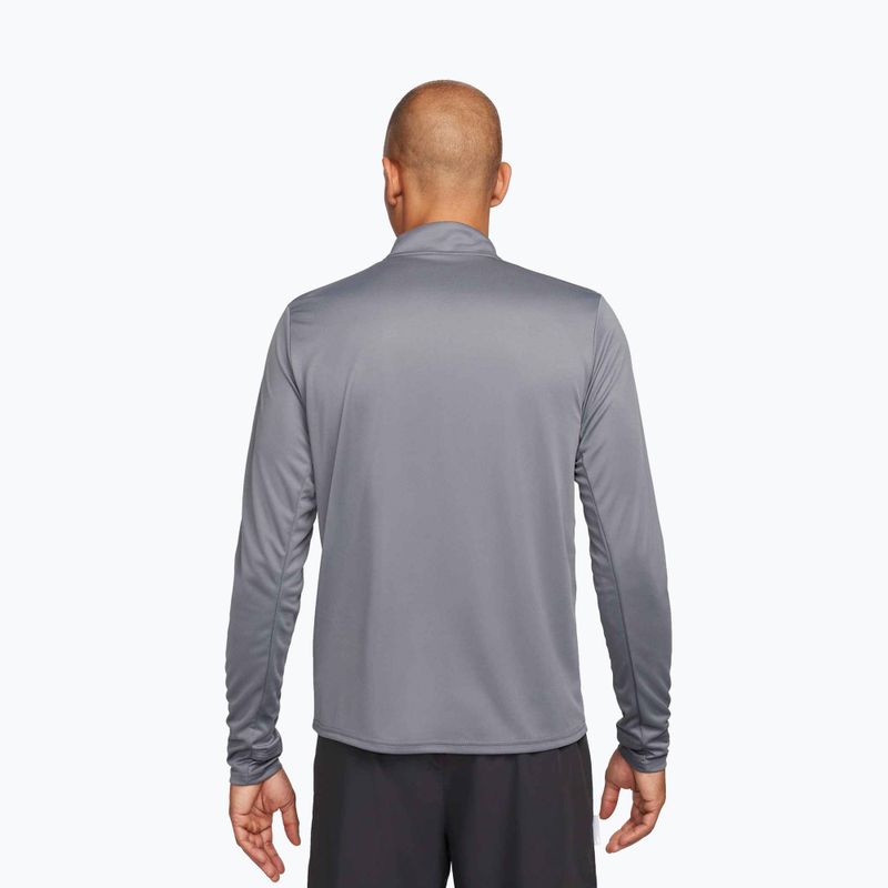 Pánska bežecká mikina Nike Pacer Dri-Fit 1/2 Zip smoke grey 3