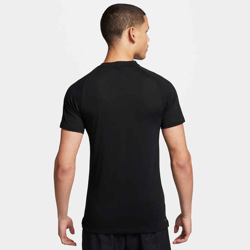 Pánske tréningové tričko Nike Flex Rep Dri-Fit black/white 3