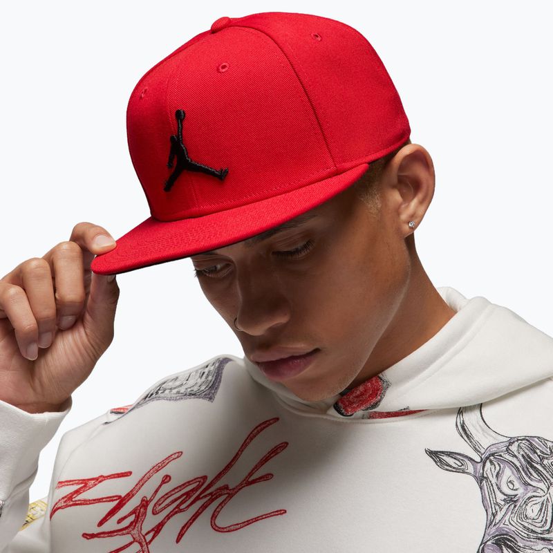 Šiltovka Jordan Jumpman Pro gym red/black/black 6