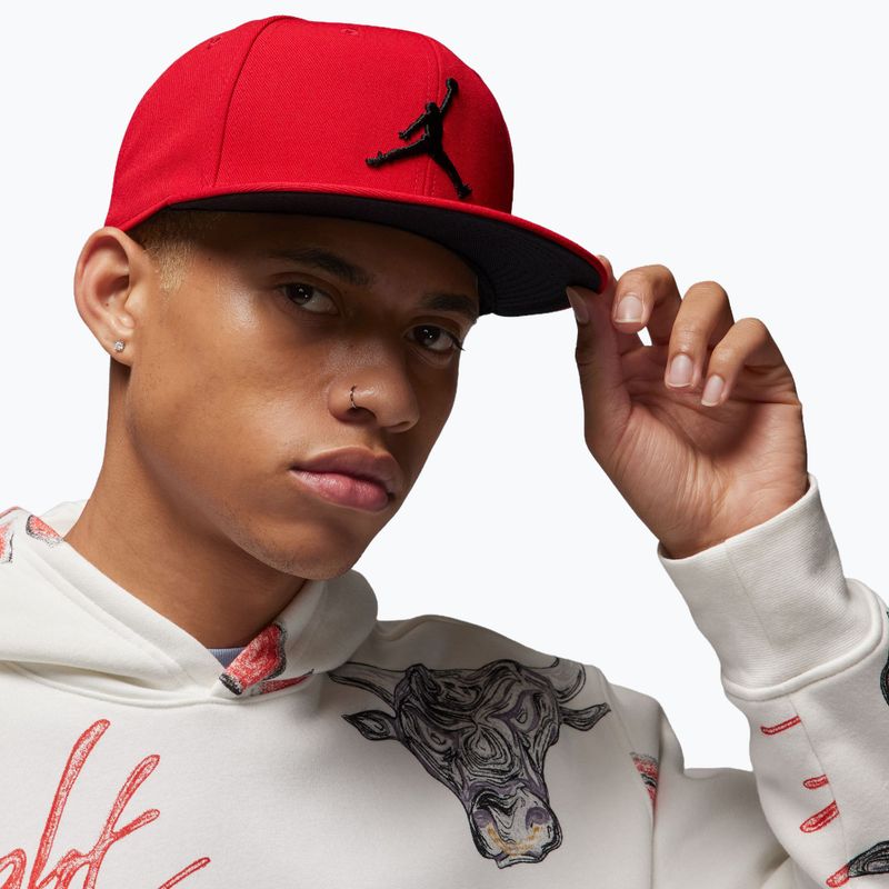 Šiltovka Jordan Jumpman Pro gym red/black/black 7
