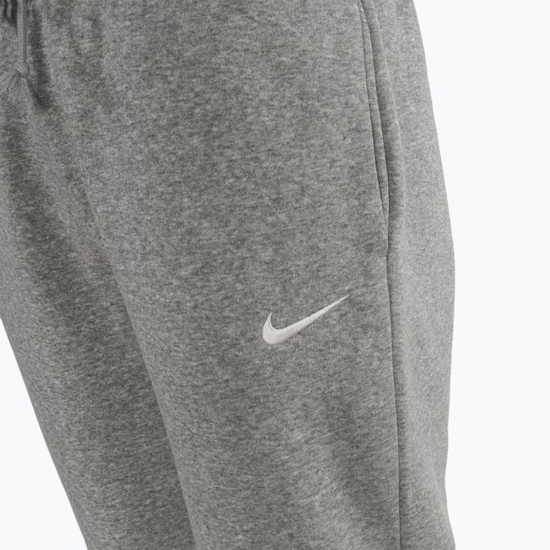 Dámske nohavice Nike Sportswear Phoenix Fleece Mid-Rise dark grey heather/sail 3