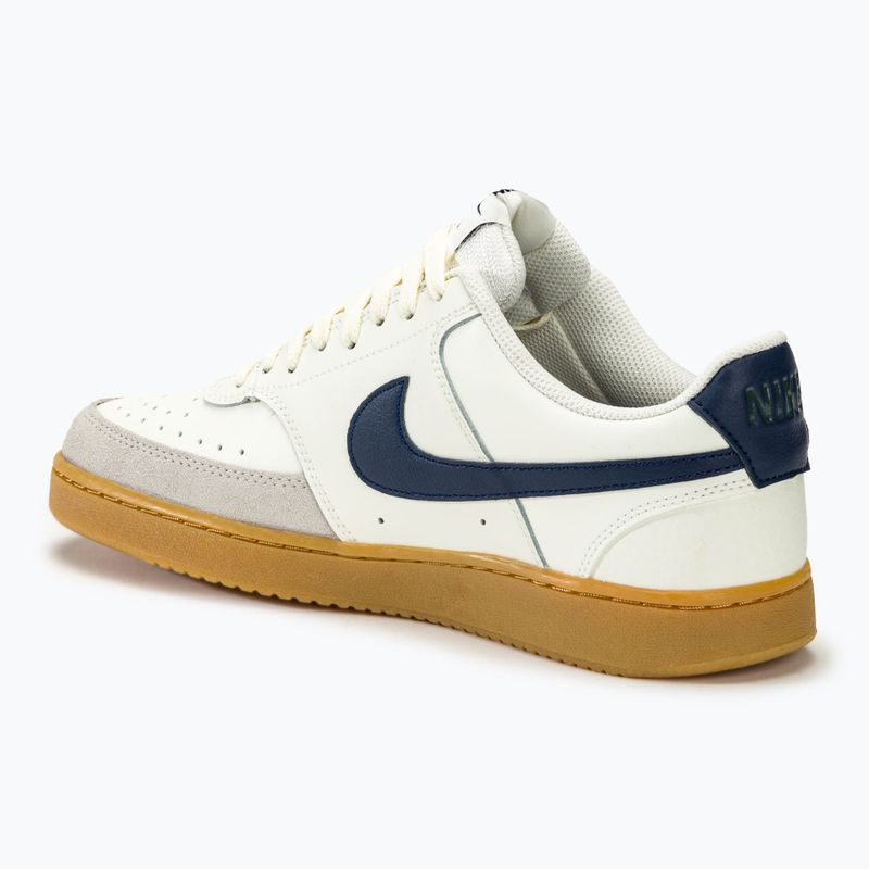 Pánska obuv Nike Court Vision Low sail / gum light brown / light iron ore / midnight navy 3