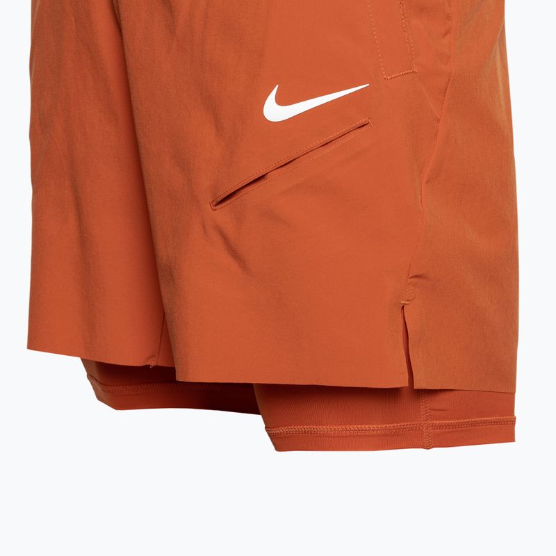 Pánske tenisové šortky Nike Court Dri-Fit Slam rust factor/pink quartz/white 3
