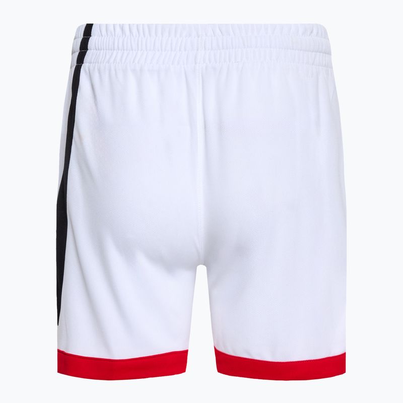 Detské tréningové šortky Nike Dri-Fit Multi+ biela/čierna/univerzitná červená 2