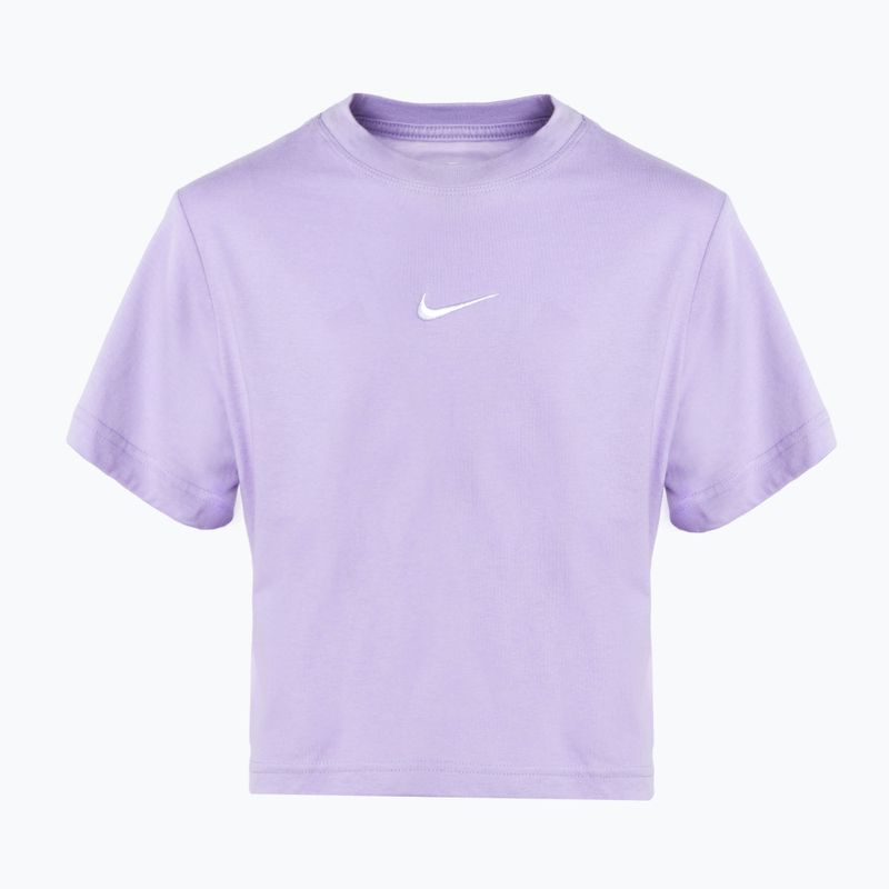 Detské tričko Nike Sportswear hortenzie/biela