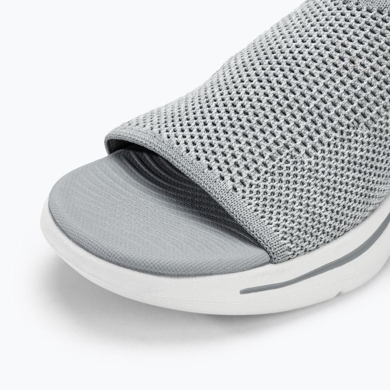 Dámske šľapky SKECHERS Go Walk Arch Fit Joyful gray 7