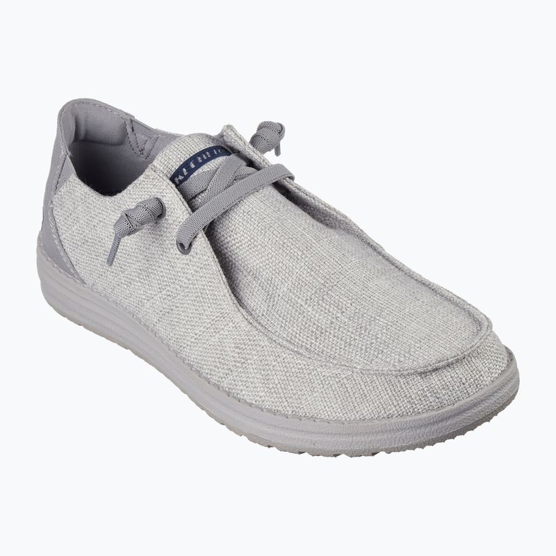 Pánska obuv SKECHERS Melson Nela sivá 2