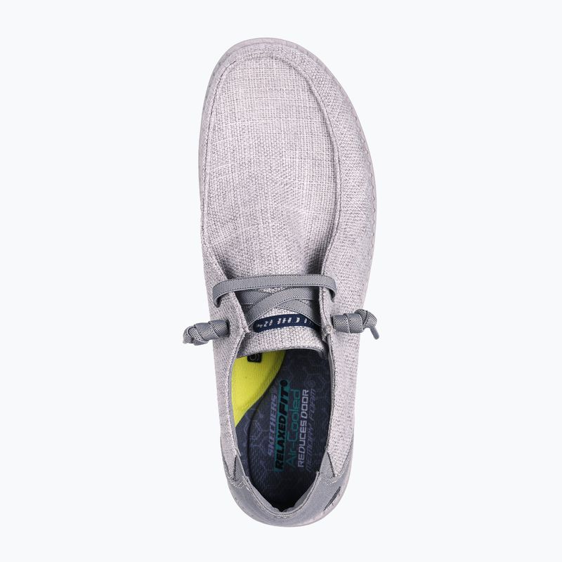 Pánska obuv SKECHERS Melson Nela sivá 4