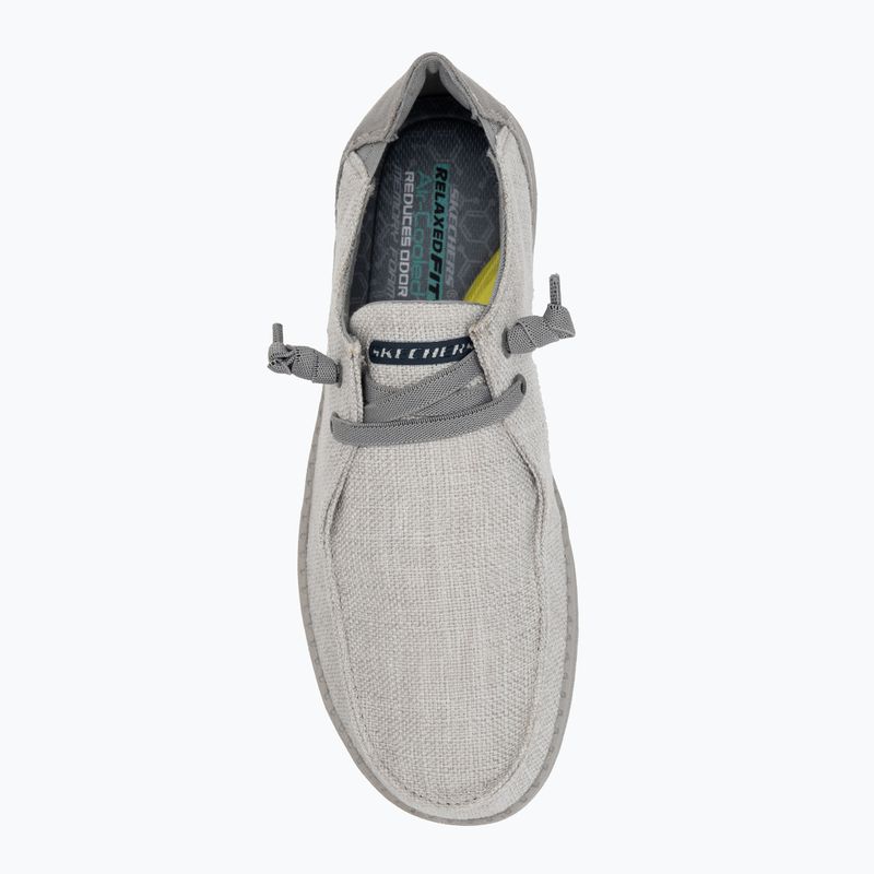 Pánska obuv SKECHERS Melson Nela sivá 5