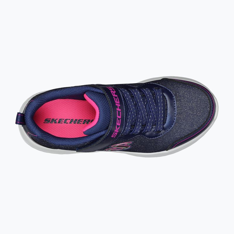 SKECHERS Bounder Girly Groove detská tréningová obuv navy 15